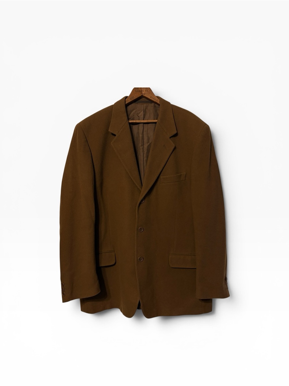 Lloyds Brown Wool Cashmere Sport Coat Blazer Business